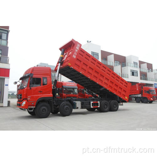 Caminhão basculante Dongfeng 8x4 com CUMMINS L320 20